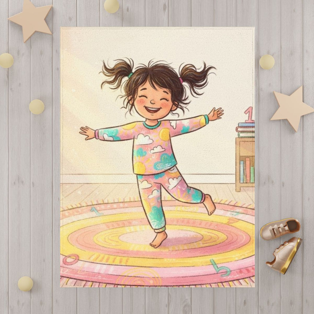 Toddler Blanket - Sunny Morning Snuggles | Echovira Gallery