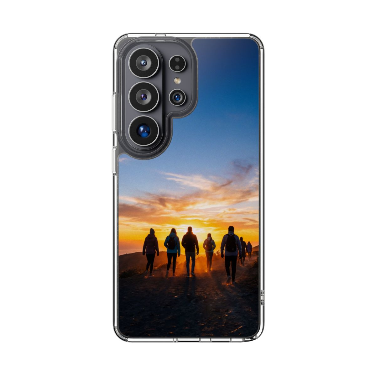 Clear Impact-Resistant Cases - Clear Phone Case - Sunset...