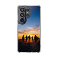 Clear Impact-Resistant Case - Sunset Peaks