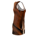 Women's Cut & Sew Racerback Dress - Golden Silk Evening Glow...