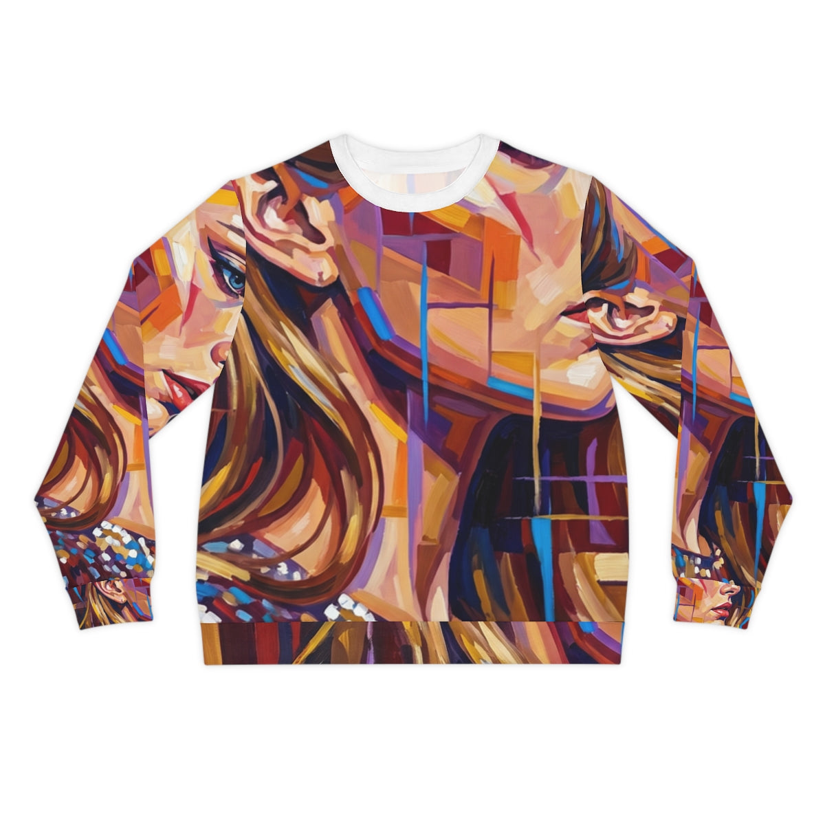 Men's Lightweight Sweatshirt - Shattered Elegance | Echovira...