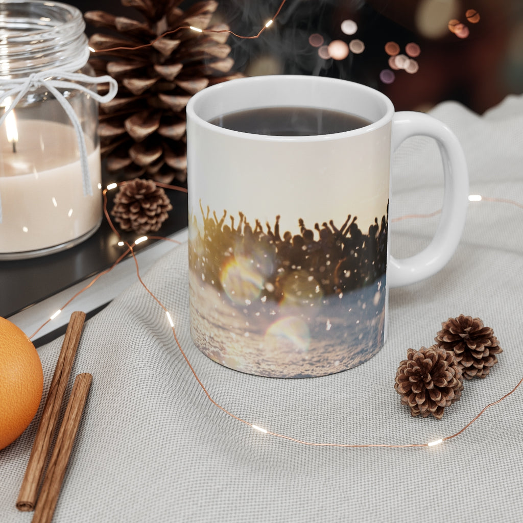Golden Hour Celebration 11oz White Mug