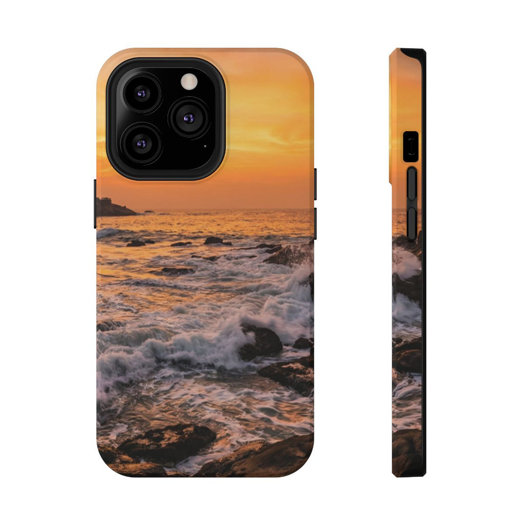 Impact-Resistant Cases - Phone Case - Sunrise Coastal Art— sizes part 1/2