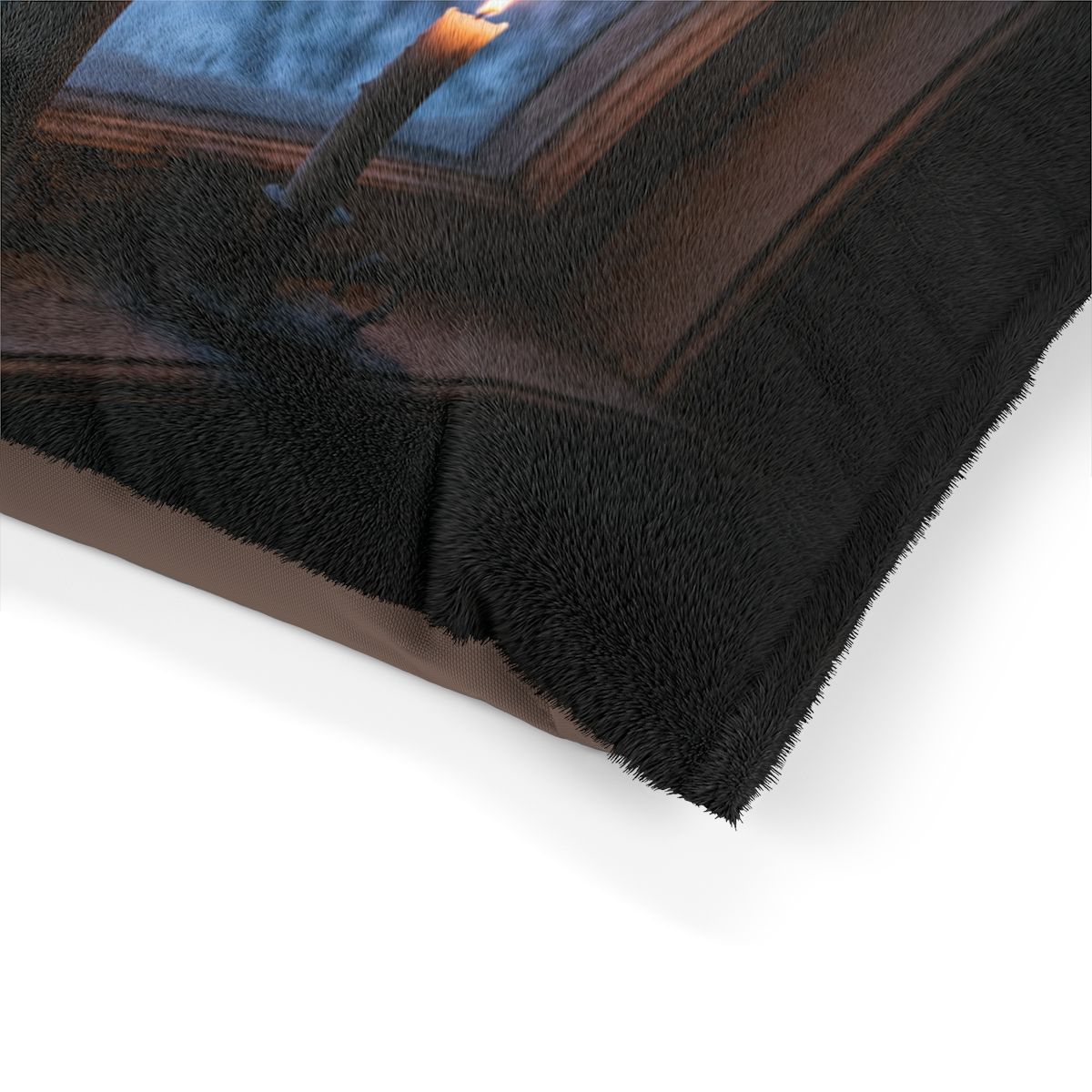 Pet Bed - Cozy Nordic Hearth | Echovira Gallery
