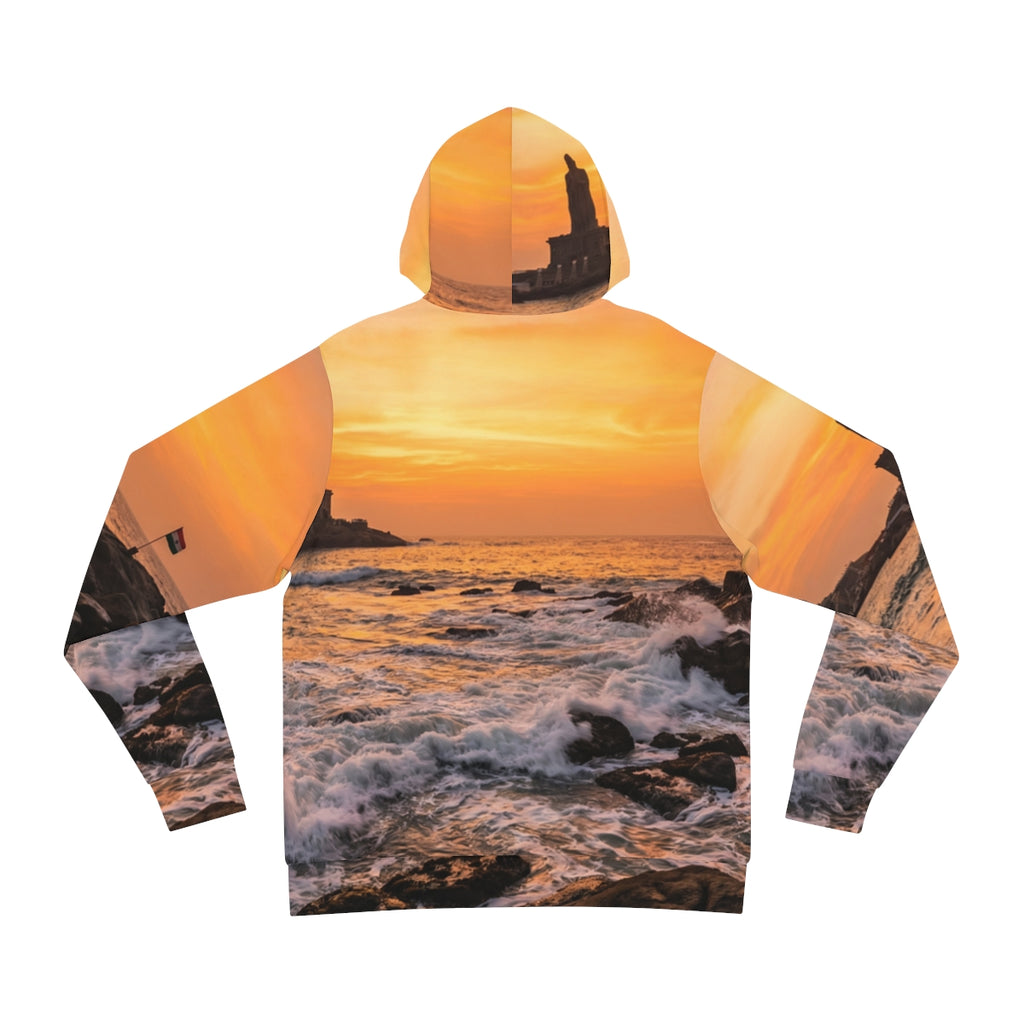 Fashion Hoodie - Golden Coastal Horizon
