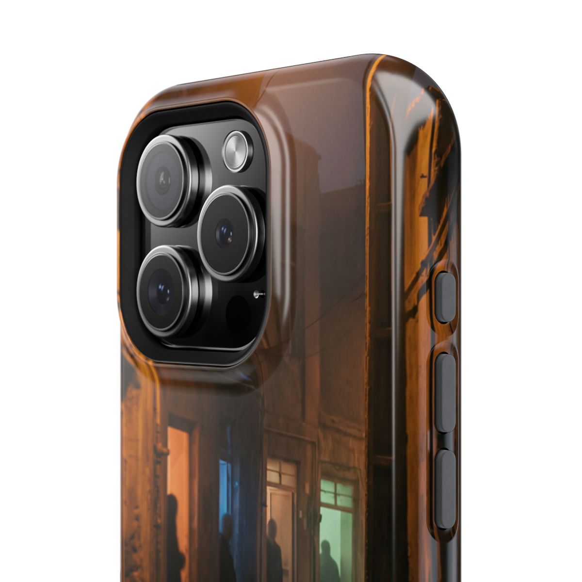 Impact-Resistant Apple iPhone Cases - Shadows of the City | iPhone 17 Pro Max, 17 Pro, 17 Air & More