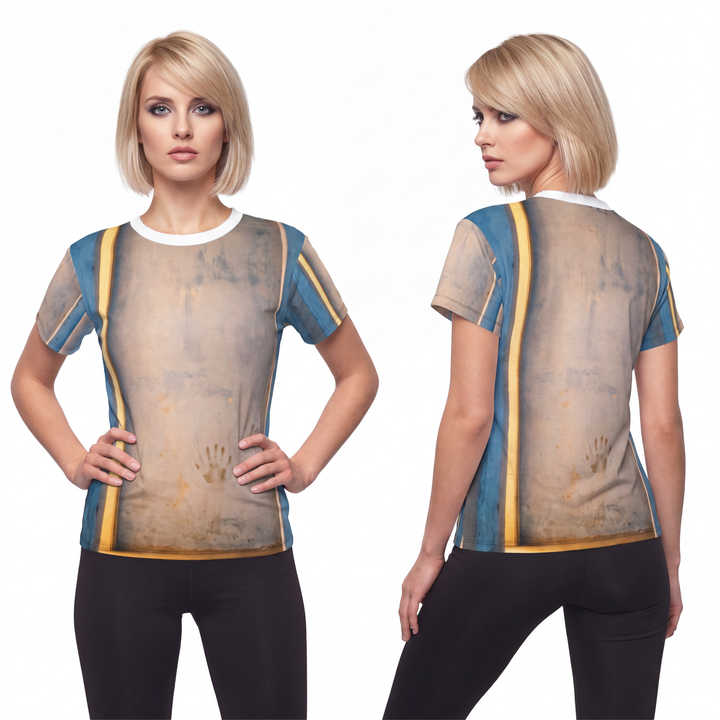 Women's Cut & Sew Tee - Liminal Corridor