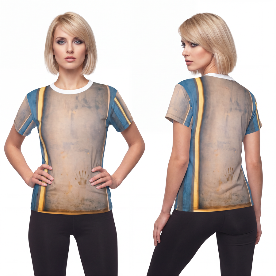 Women's Cut & Sew Tee - Liminal Corridor