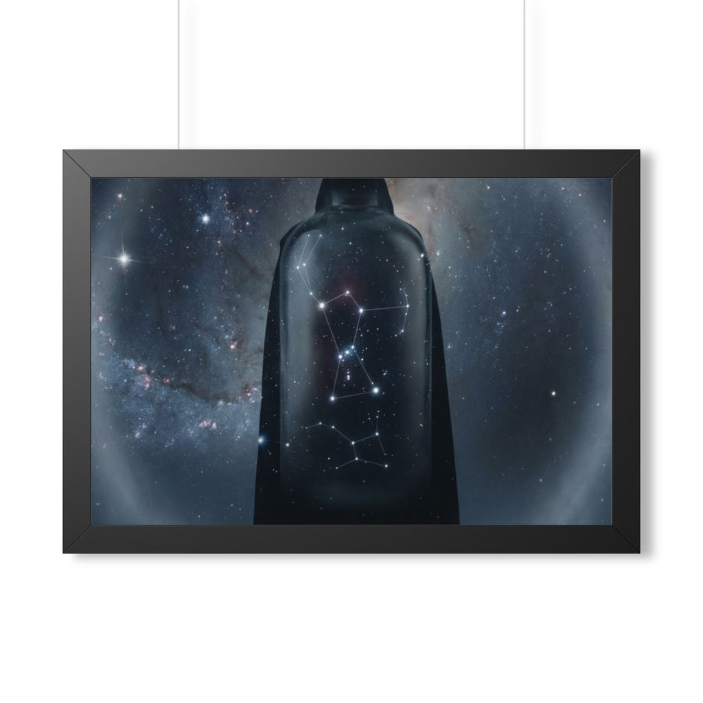 Framed Horizontal Poster Orion Constellation Art