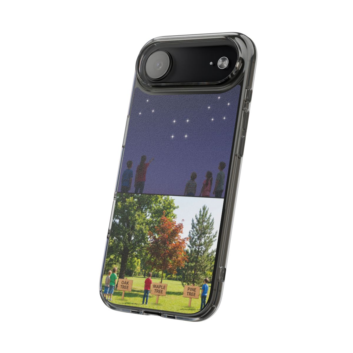 Clear Impact-Resistant Case - Starry Shield