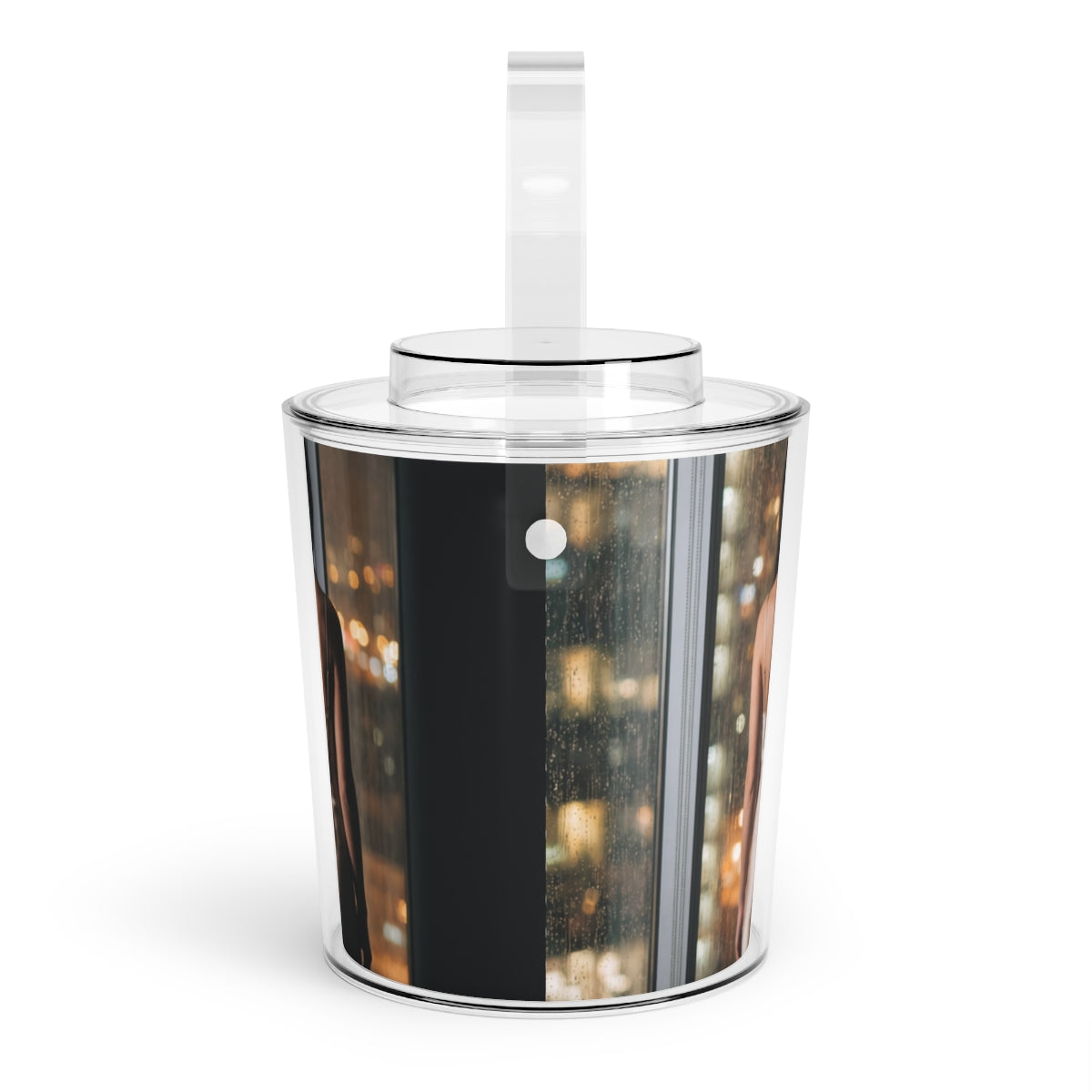 Ice Bucket with Tongs - Midnight Lounge