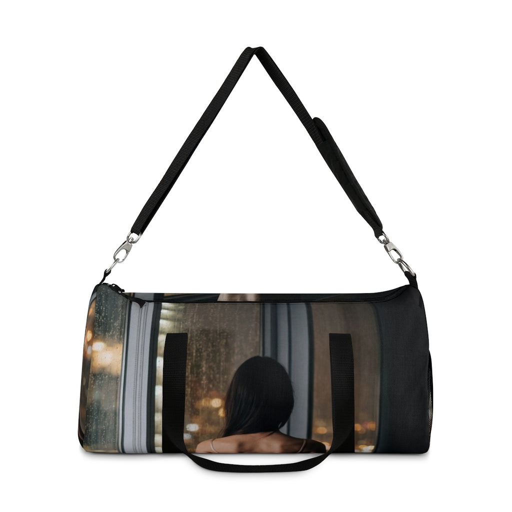 Duffel Bag - Shimmering Rainscape Escape | Echovira Gallery