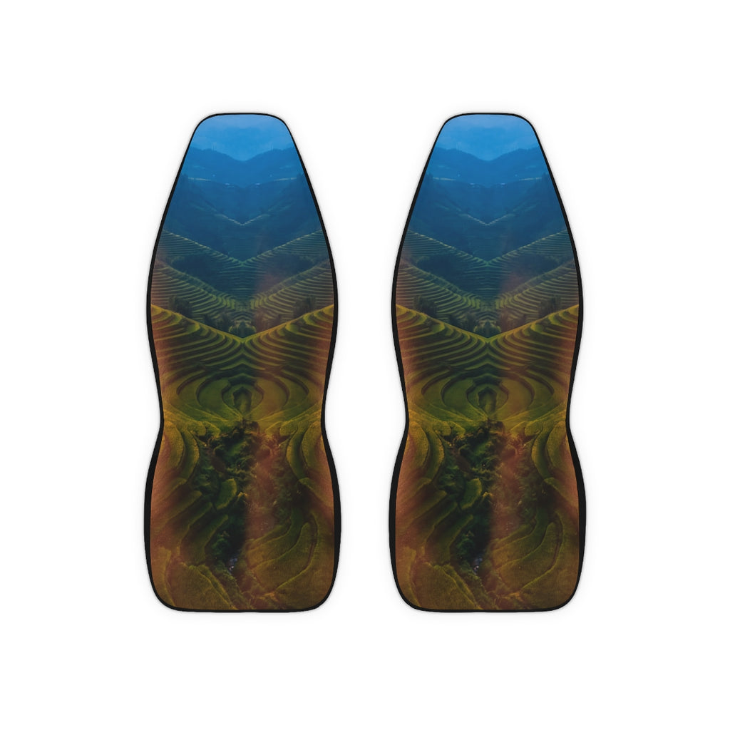 Car Seat Covers - Terraced Slopes | Echovira Gallery