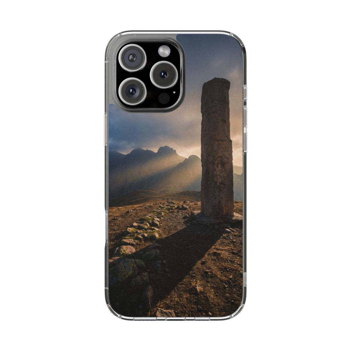 Clear Impact-Resistant Cases - Clear Case - Mystic Mountain...