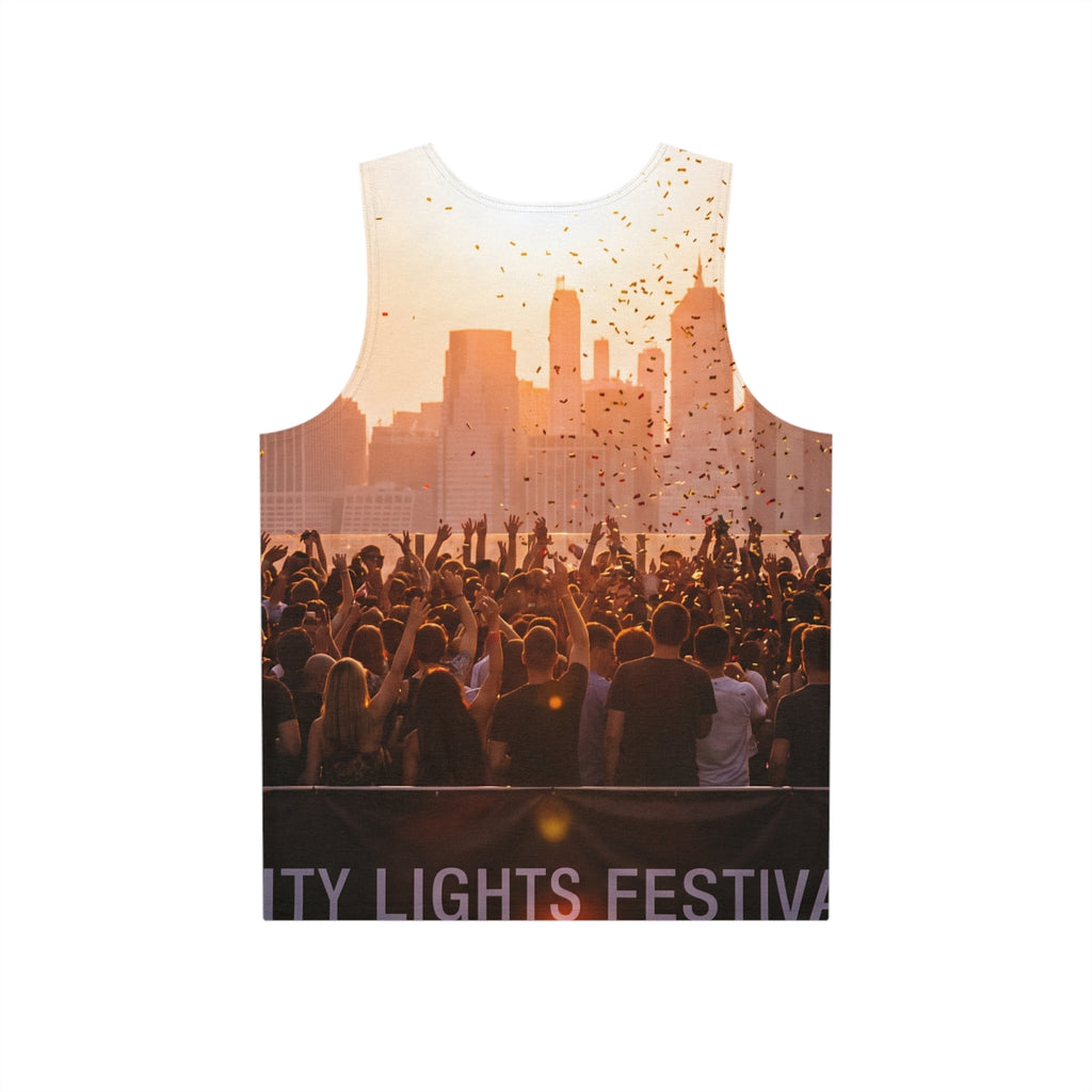 Men's Tank - City Lights Festival | Echovira Gallery