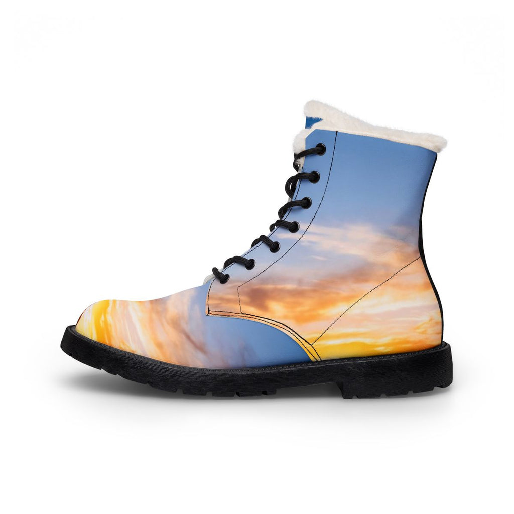 Women's Fur Boots - Sunset Ridge Trail | Echovira Gallery