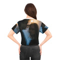 Midnight Reflection Crop Tee - Aesthetic Streetwear |...