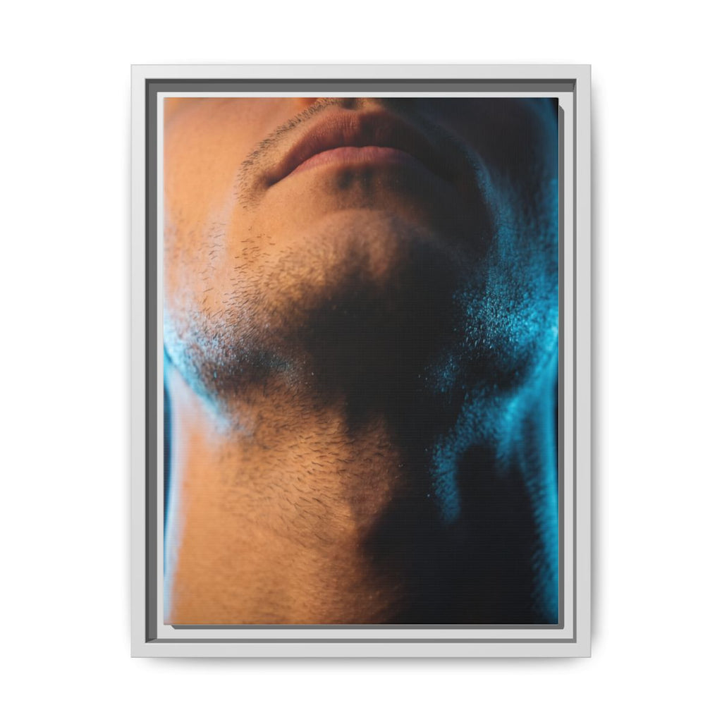 Framed Matte Canvas - Neon Noir