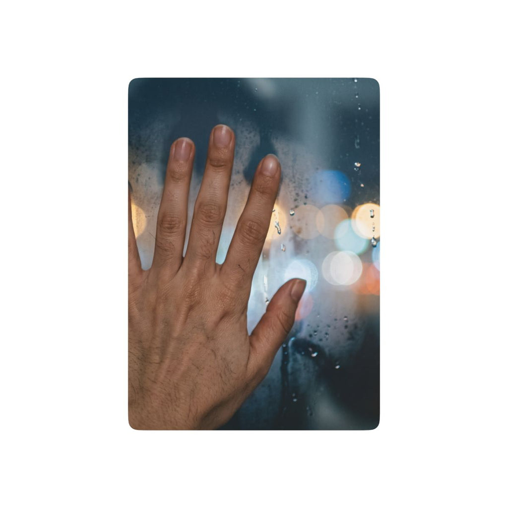 Rainy City Window Poker Playing Cards