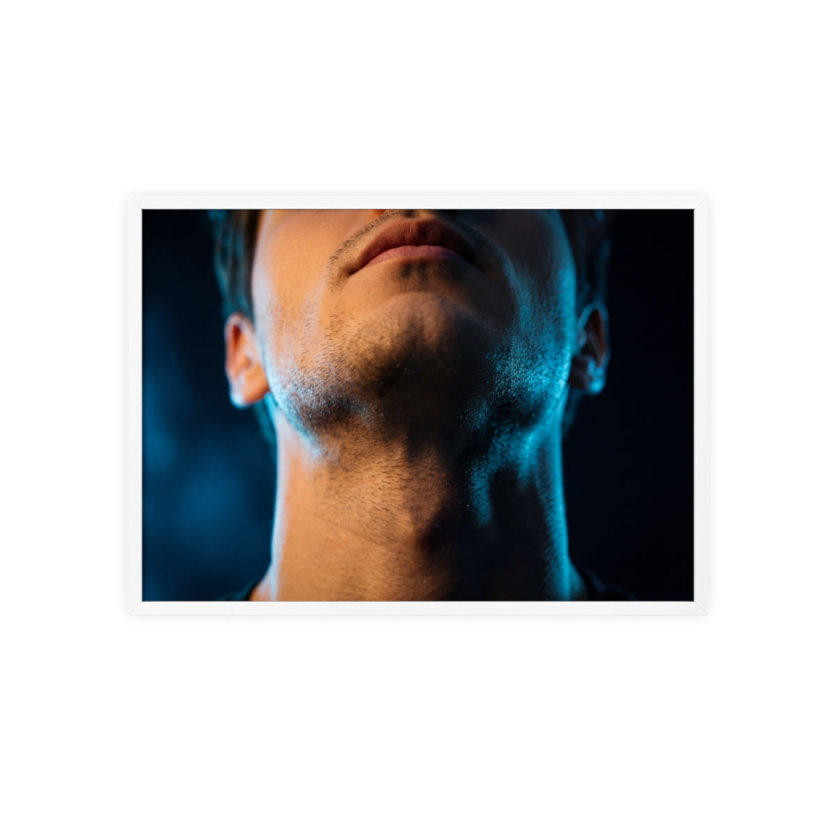 Wooden Framed Poster - Midnight Glow