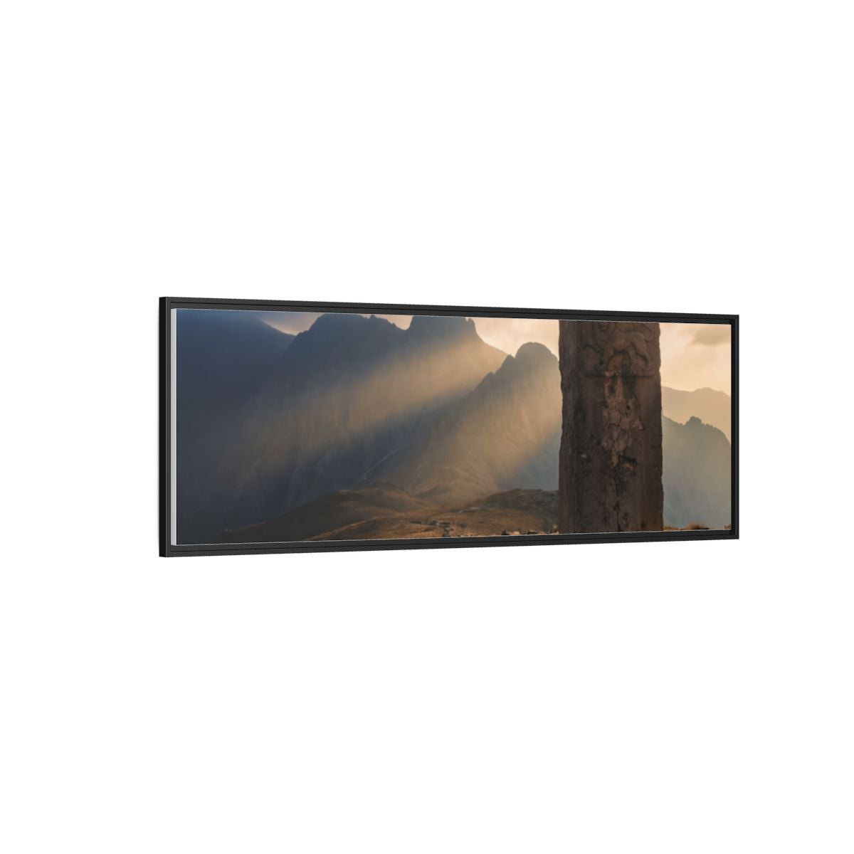 Framed Matte Canvas - Mystic Heritage — Black / 1.25"