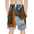 Men's Sports Shorts - Twilight Promenade | Echovira Gallery