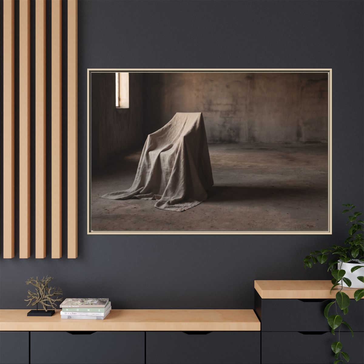 Framed Matte Canvas - Echoes of Calm