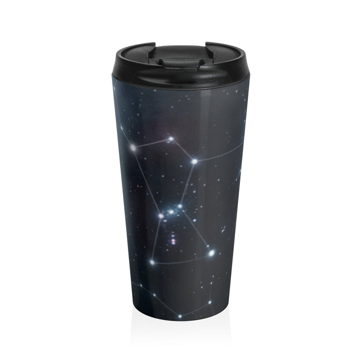 Edelstahl-Thermobecher – Starlit Silver Void