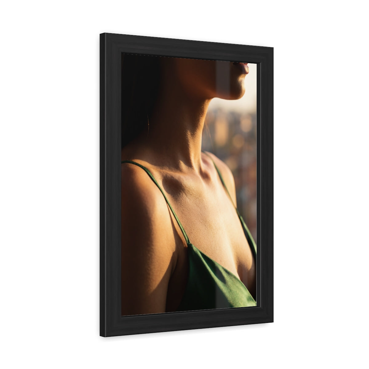 Framed Poster - Sunlit Muse Gallery Art — Portrait