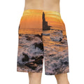Athletic Long Shorts - Majestic Sunrise