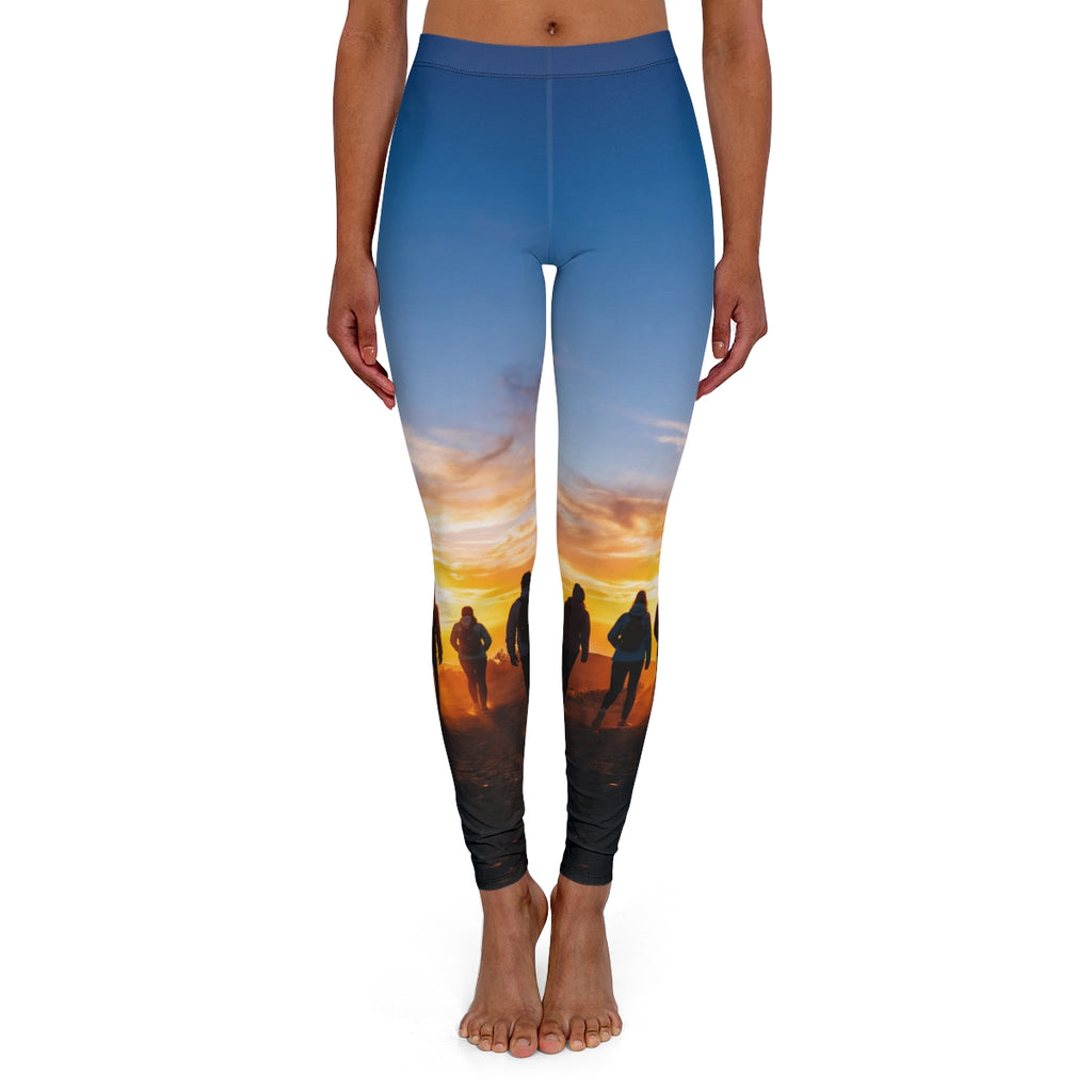 Women's Casual Spandex Leggings - Golden Trek