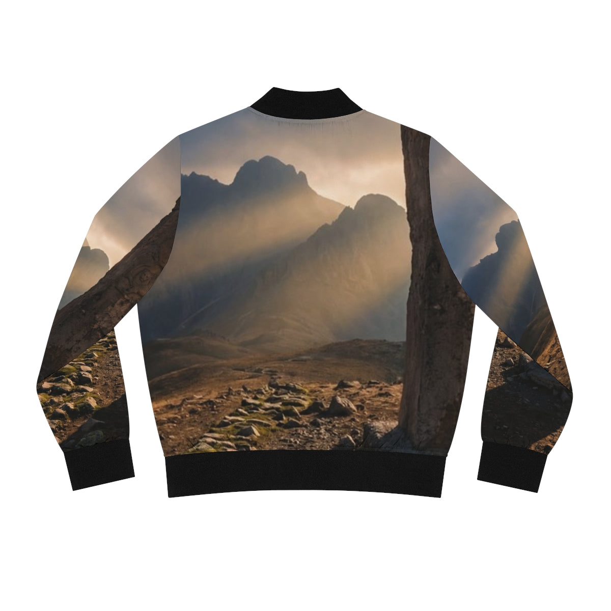Women's Bomber Jacket - Mystic Monolith Ancient Persian... |...