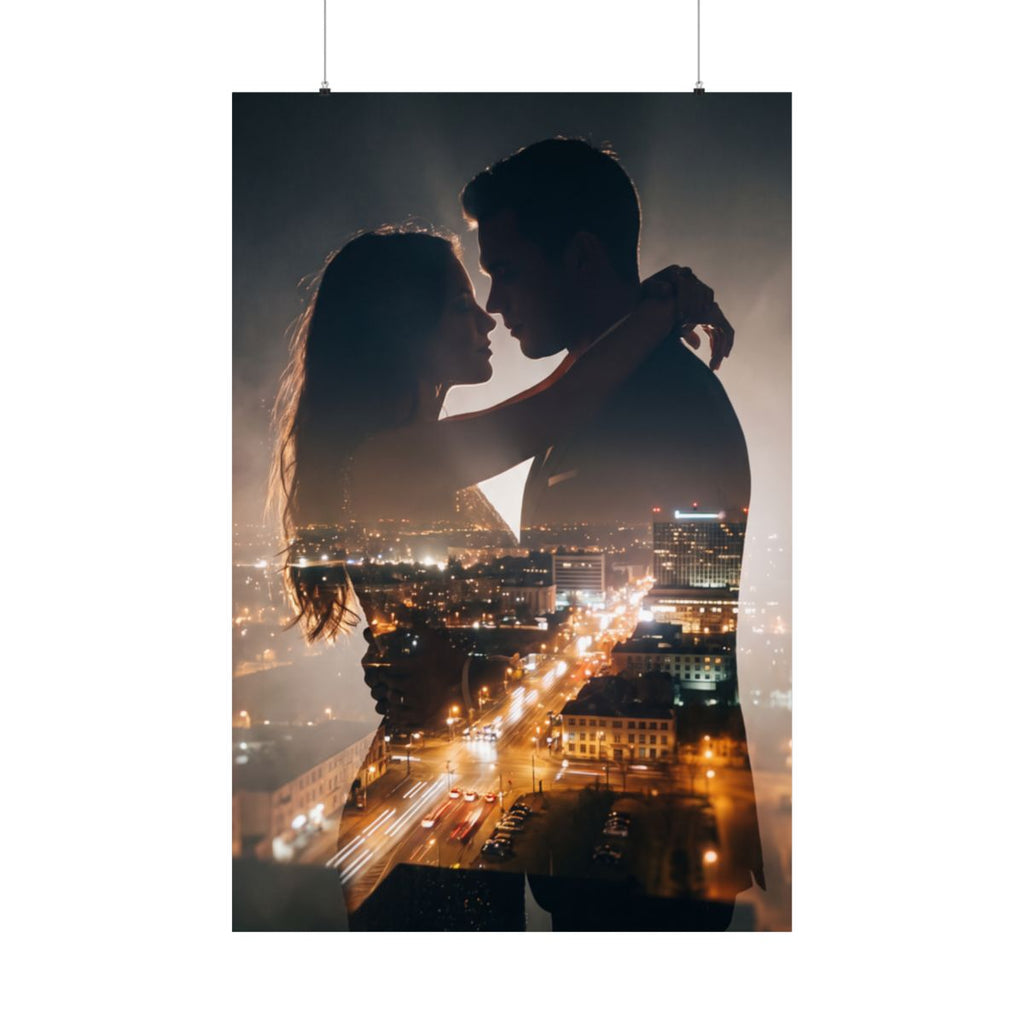 Matte Vertical Poster - Metropolitan Lovers Kiss (8×10 &......