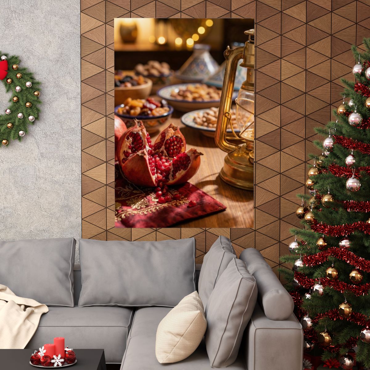 Matte Vertical Poster - Twilight Feast (8×10 & 36×54) |...