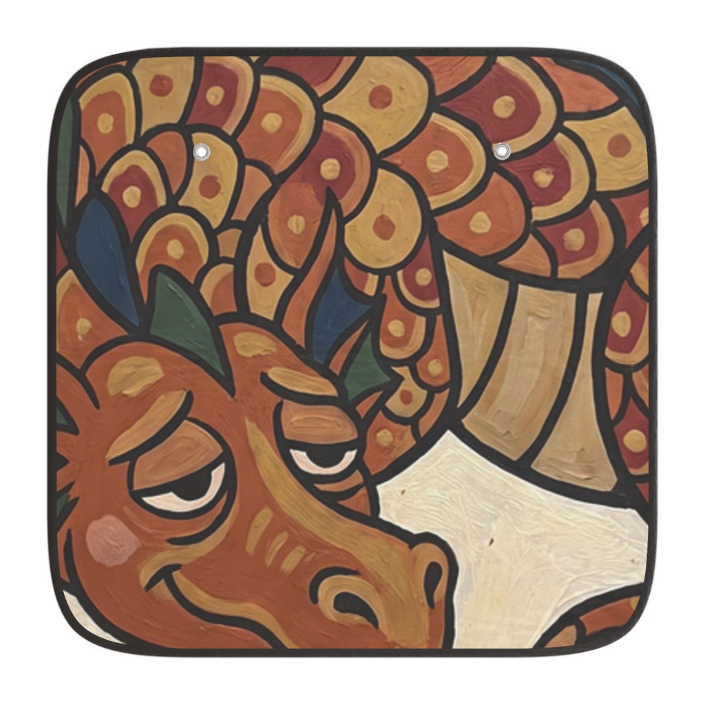 Car Sun Shades - Cozy Dragon Guard (1 & 2 pcs) | Echovira...