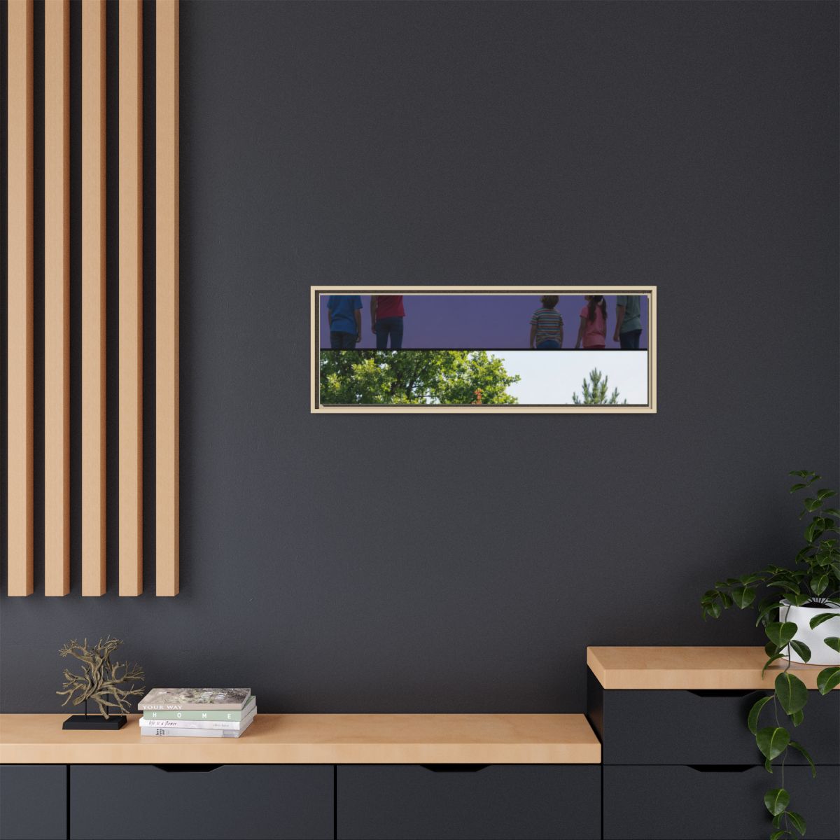 Matte Canvas, Framed - Constellation Woods
