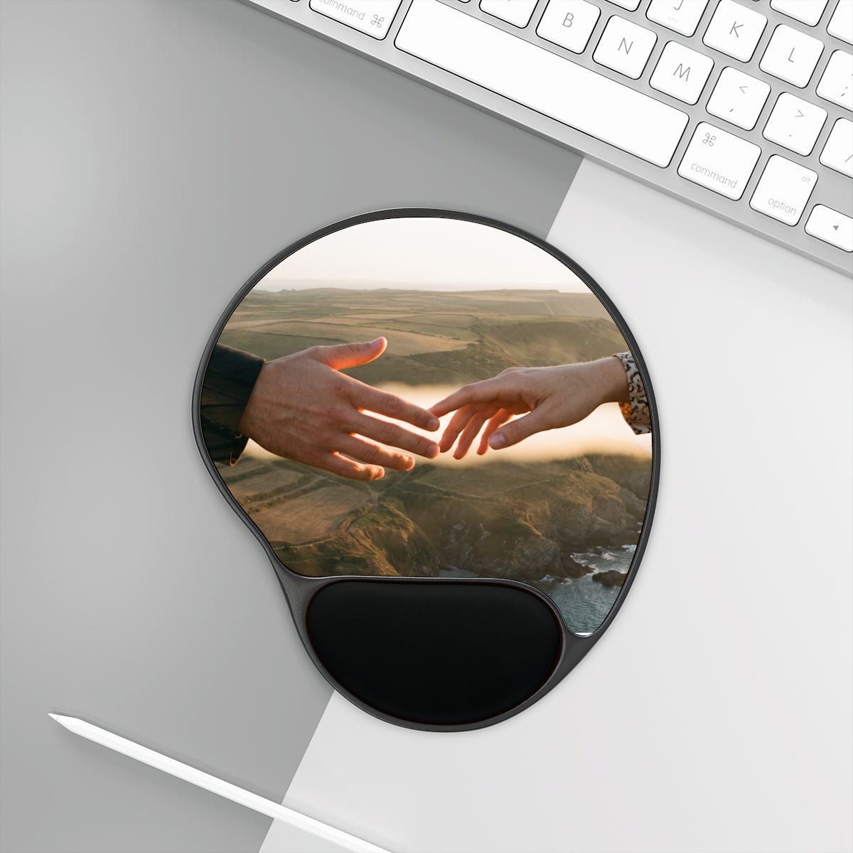 Mouse Pad With Wrist Rest - The Infinite Touch | Ethereal......