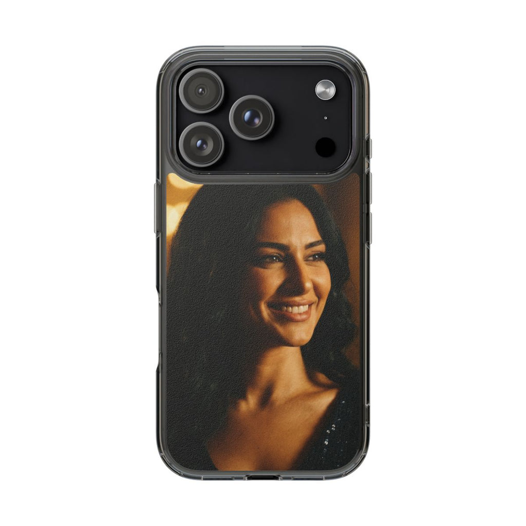 Clear Impact-Resistant Cases - Clear Phone Case - Golden...