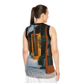 Unisex Basketball Jersey - Twilight Walkway | Echovira...