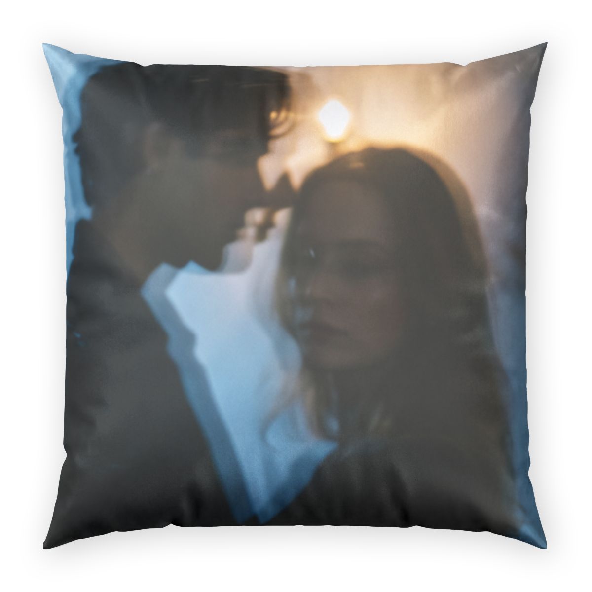 Midnight Reflection Velvet Pillow - Cozy Luxury Cushion |...