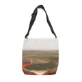Adjustable Tote Bag - The Infinite Touch | Ethereal Coastal...