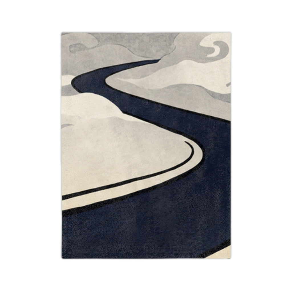 Velveteen Blanket - Silent Path Horizon | Echovira Gallery