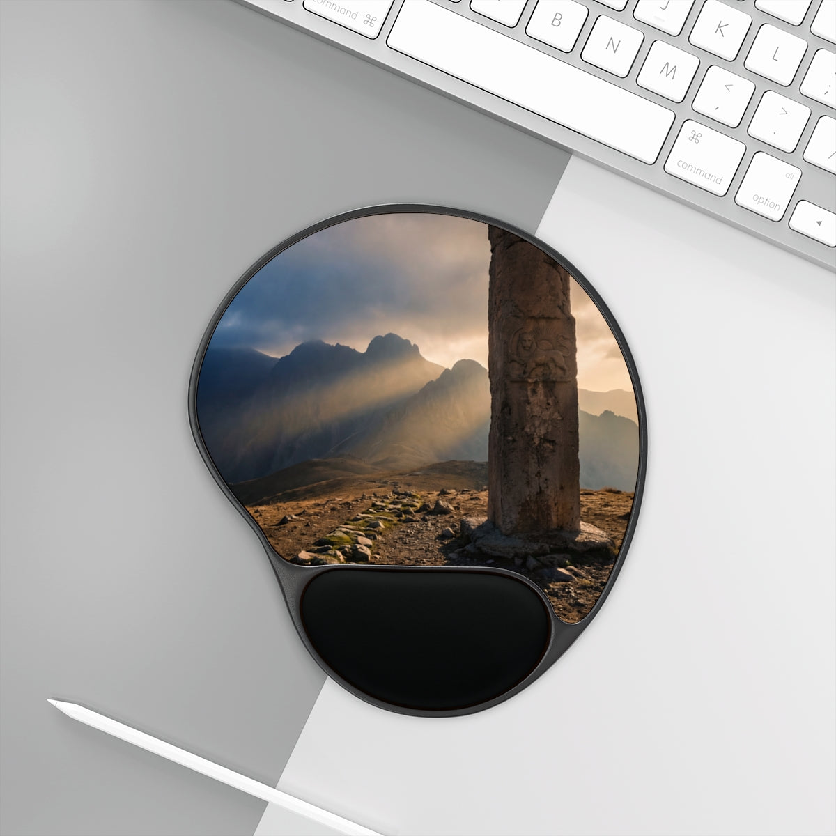 Wrist Rest Mouse Pad - Ethereal Light