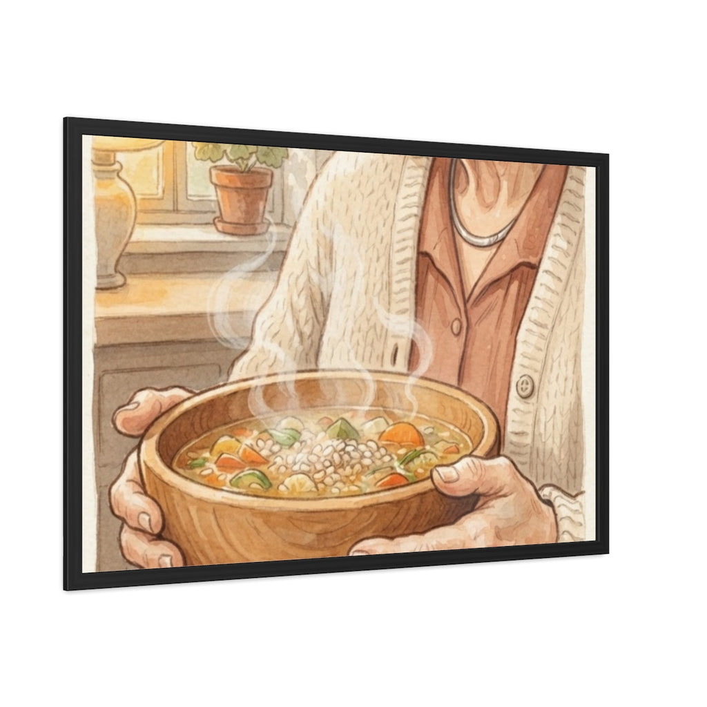 Framed Poster - Warmth for the Soul — Landscape (10×8, 12×8...