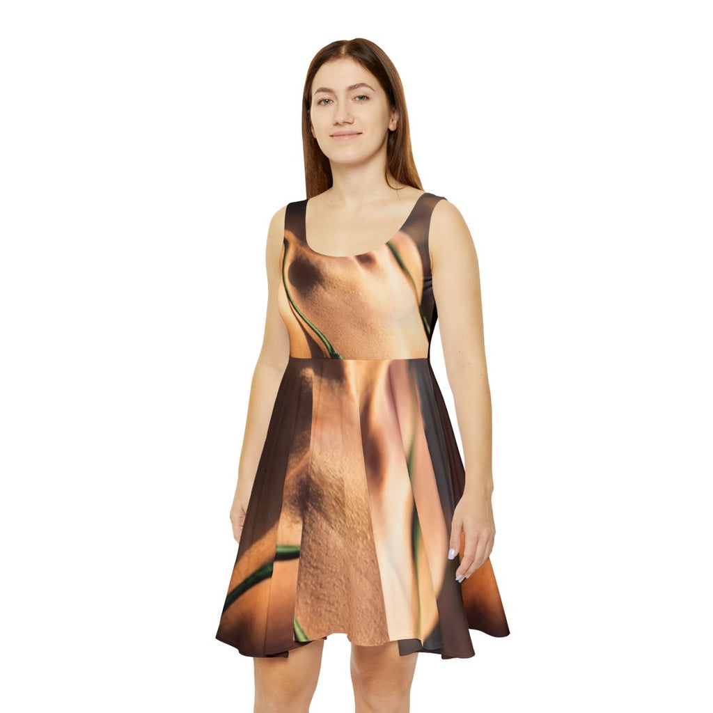 Skater Dress - Sunlit Elegance