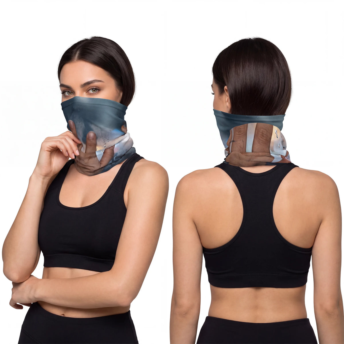 Women's Rainy City Night Neck Gaiter