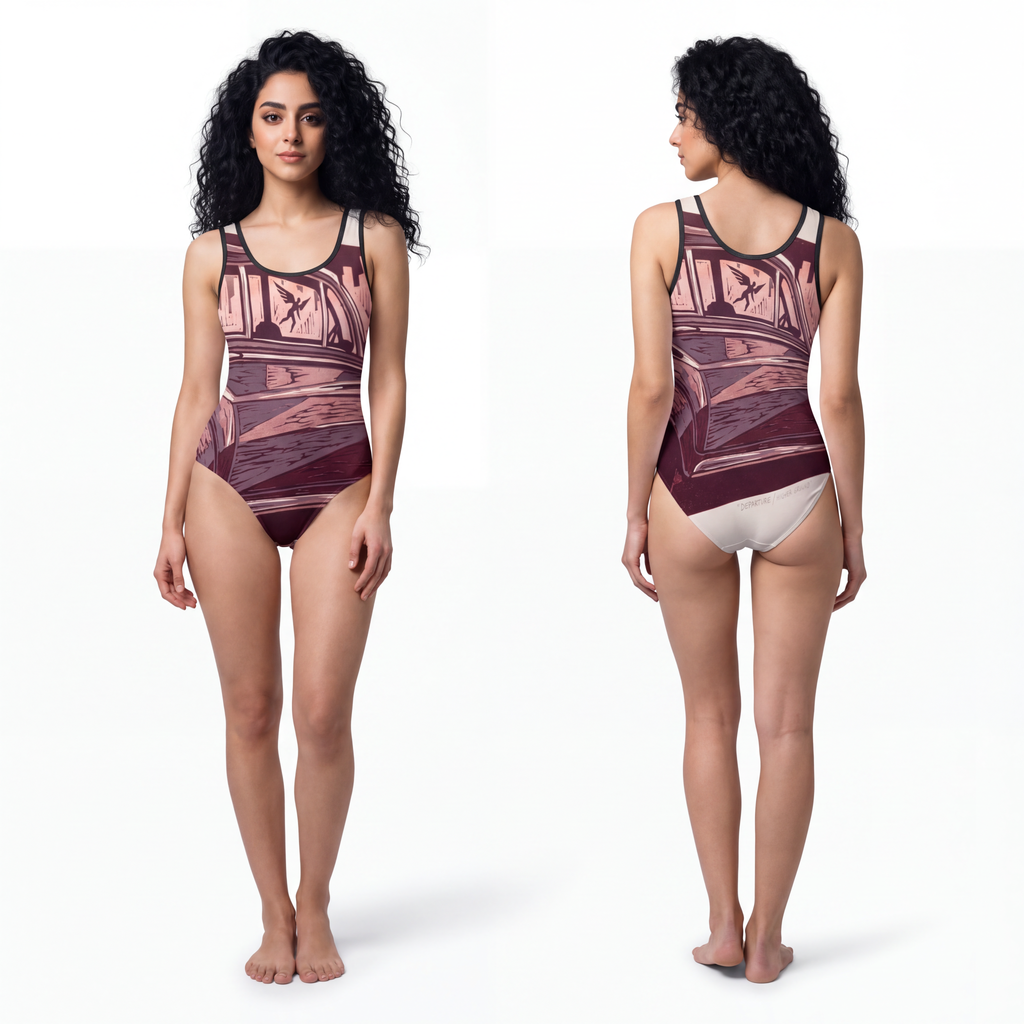 Women's Classic One-Piece Swimsuit - Departure Noir Classic...
