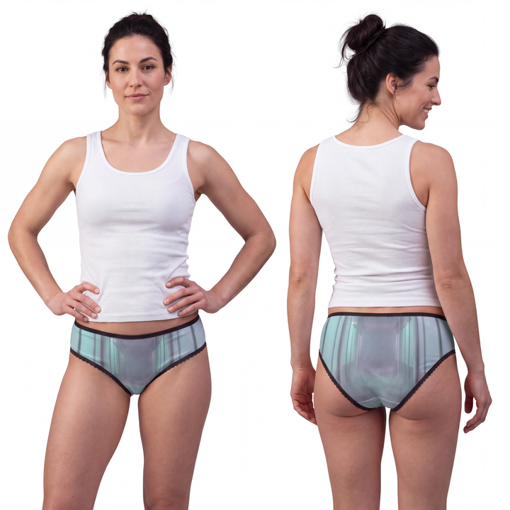Women's Briefs - Liminal Corridor Fog Art Print