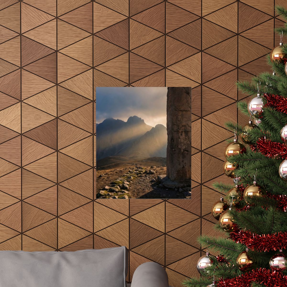 Matte Vertical Posters - Mystic Monolith Ancient Persian......