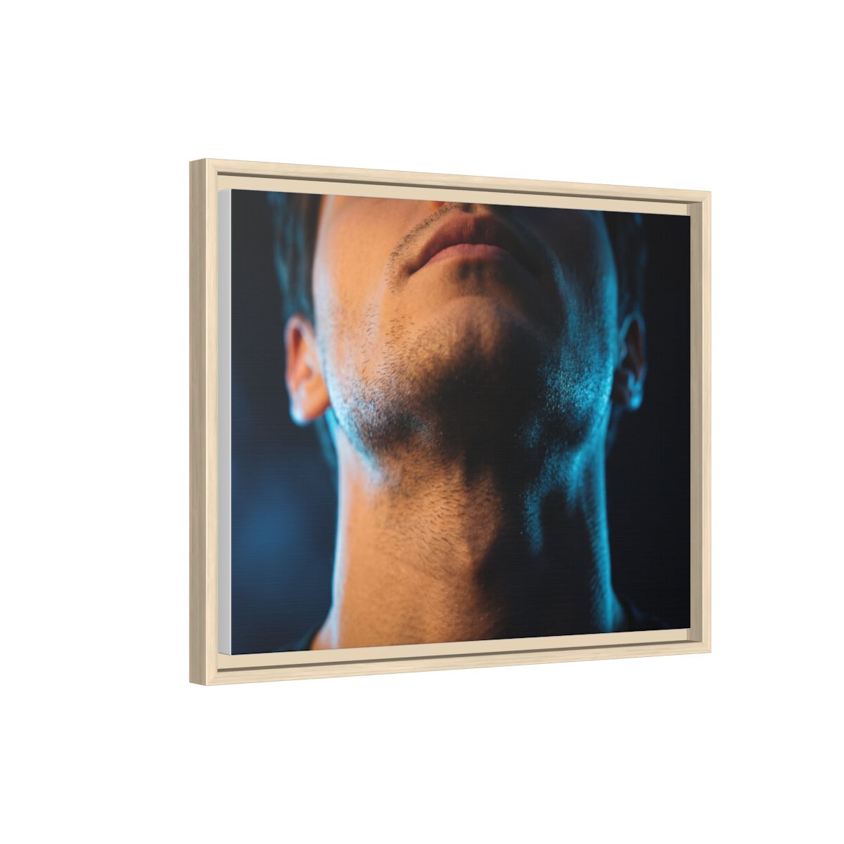 Framed Matte Canvas - Neon Noir
